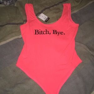 Rue 21 graphic body suit